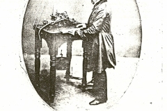 Operating  a Hughes Telegraph Instrument
